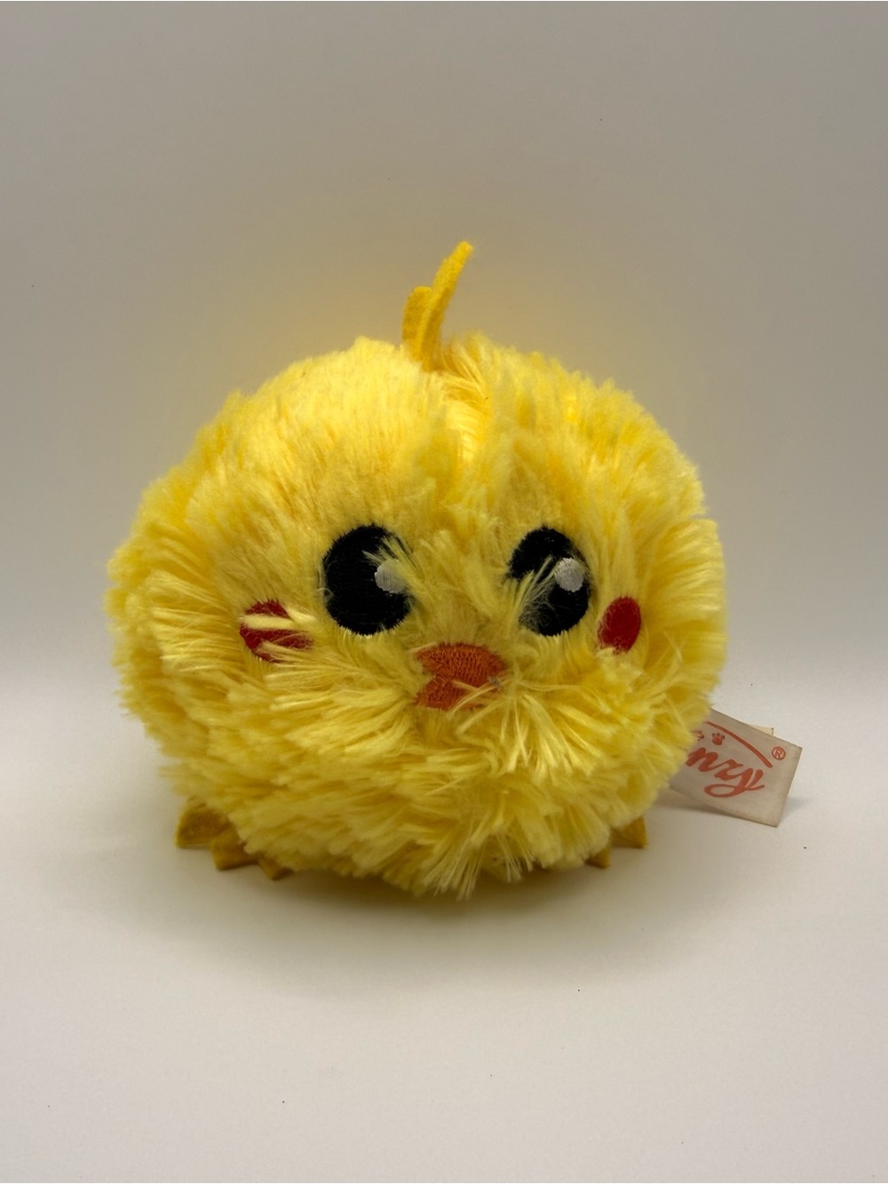 Linzy Toys Sqishable Yellow Chick Ball With Embroidered Face Plush (PL-37)